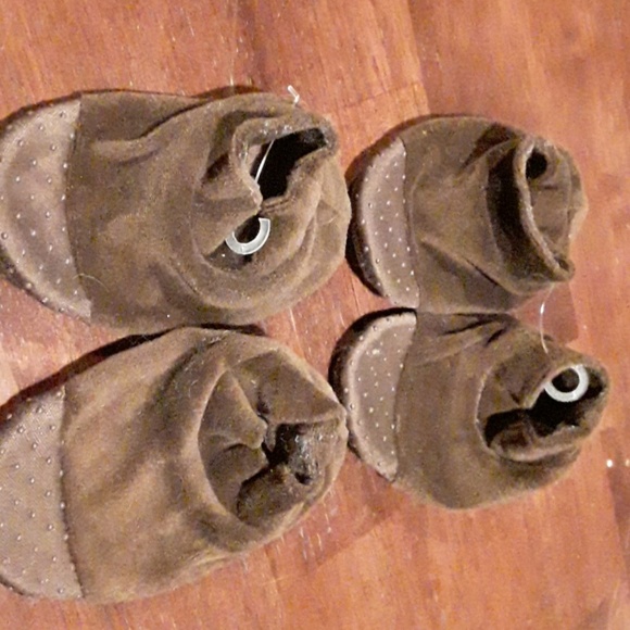 One Step Ahead Other - 2-- pairs of soft Slippers. ONE STEP AHEAD.